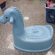 208-小馬造型幼兒學習馬桶 藍