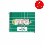 Splitter Antena TV cabang 4 way Taiwan Spliter Pencabang Antena TV T Termurah Ready Terbaik