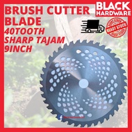 Black Hardware Grass Weed Trimmer Cutter Saw Machine Plate Blade Wheel Disc Mata Mesin Pisau Potong Rumput Kayu Tool Set