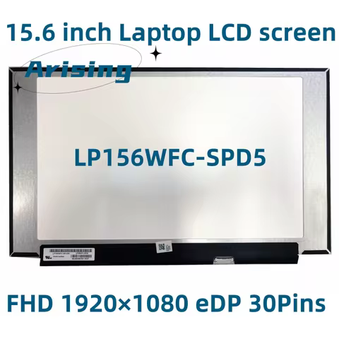 LP156WFC-SPD5 LP156WFC (SP)(D5) 15.6" FHD LCD Screen Laptop Matrix 1920*1080 EDP