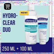 Celeteque Hydro-Clear Duo (Acne Solutions Micellar Water 250ml + Hydration Facial Moisturizer 100ml
