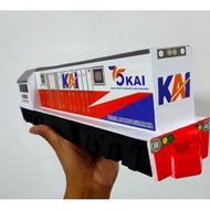 TERUPDATEEE !! MINIATUR KERETA API KAYU LOKOMOTIF KERETA API CC201