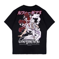 Anime One Piece Luffy Gear 5 Tshirt / Baju Microfiber Jersi / Jersey Sublimation / Tshirt Jersey