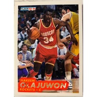 Basketball Houston Rockets Cards - Hakeem Olajuwon