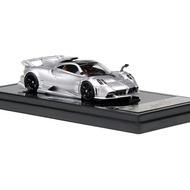 LCD Models PAGANI IMOLA COUPE SILVER DIECAST SCALE 64