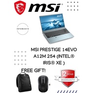 MSI Prestige 14Evo A12M 254 (Intel® Iris® Xe )