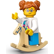 < Bunny > LEGO 71037 No. 11 Rocking Horse Little Girl Trojan 24th Generation Doll Bag