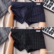 [24 Hours-Taichung Shipping] Autumn Winter Men's Underwear Pure Cotton Boxer Briefs Teenager Boys FE