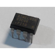 ((5pcs) AT93C46 DIP8 93C46 9346 ATMEL EEPROM