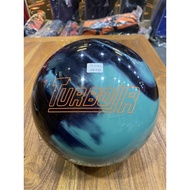 Ebonite Turbo/R (m [Black Sparkle/ Aqua] (15.2lbs) Reactive Bowling Ball for Beginner/Intermediate Bowler