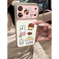 Bunny BearSuitable for iPhone 17 Pro creative phone case, Corning 15/16 case