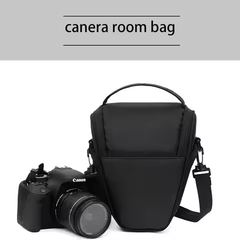 Camera Case Bag for DSLR Canon Nikon Sony EOS R R100 R50 R8 R6 R7 R10 RP M50 2000D 250D 200D SX70 SX