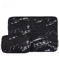 (11~15 Inch)MR Typo Laptop Bag Marble Pattern Laptop Sleeves Case  Messenger Bag Waterproof Shockpro