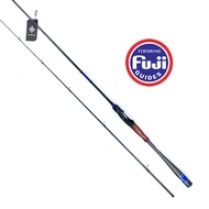NEW| Fishing rod |Spinning/Casting rod | FUJI guide rings |M power/Fast action | lure:5-25g/line:4-1