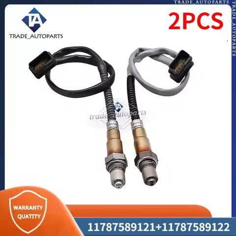 2PCS Lambda Oxygen Sensor For BMW 228I 320I 328I 428I 528I X1 X3 X4 X5 Z4 2.0L Upstream & Downstream