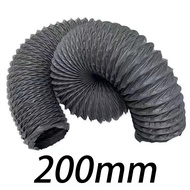 Flexible Nylon Cloth Ventilating Pipe Smoke Exhaust Pipe Heat Resistant Retractable Steel Wire Indus