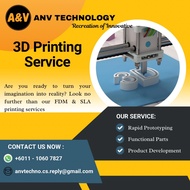 ANV 3D Printing Service PLA/PLA+/ABS/PETG/ASA