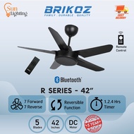 BRIKOZ R SERIES 42" 5649DCF BLUETOOTH DC MOTOR CEILING FAN