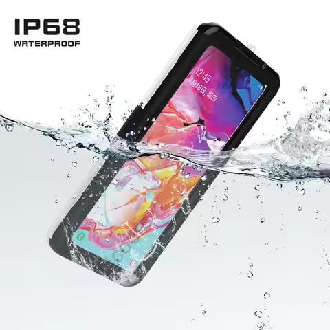 Case for Vivo X90 X80 X70 X60 X50 Pro Plus Waterproof Swim Sport Clear PC Shockproof Full Protective
