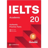 Cambridge IELTS 20 Academic Authentic Practice Tests ( with Audio with answer )