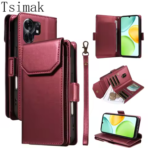 Luxury Wallet Case For Honor X6A A6B X6C X6D X7A A7B X7C X7D X5C Plus X5B X6 B X7 C Flip Leather Mul