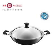 Tefal Asian Chinese Wok 36cm with Lid C52896