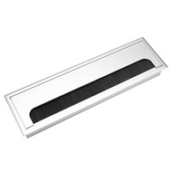 ECOWARE ALUMINIUM GROMMET RECTANGLE TYPE WIRE COVER PENUTUP WAYARCABLE ALUMINIUM