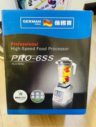 📣開業7年 過千好評 正貨保證👍 全新包順豐🚛 GERMANPOOL PRO-6SS  1680W 專業高速食品處理器  養生機 破壁機  攪拌機 豆漿機 果汁機 Blender  Mixer  Ic