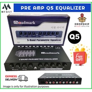 Pre AMP Parametric Equalizer Audio Equalizer 4 Band Preamp RP4