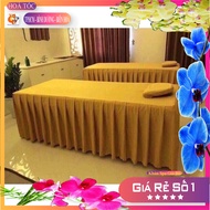 [HCM] SPA BED SHEET _Elastic, SOFT, COOL MATERIAL. Sewing on request