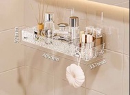 全新衛生間置物架，壁掛免打孔亞克力，牆上化妝品連收納架子