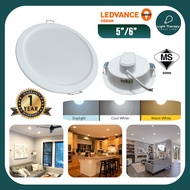 5inch/6inch Ledvance Osram LED Downlight Lampu Siling Plaster Recessed Downlight LED Lampu Rumah Mod