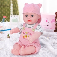 ของเล่นเด็กชายและหญิง Simulated Baby Doll Soft Rubber Sleeping Holding Toy Early Education Smart Pla