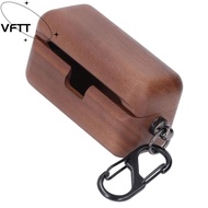 VFTT Wood Protector, Cordless Charging Support Fine Polished Wooden , Earphones   Wood Bluetooth Ear