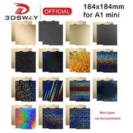 Household essentials Printer 3sway 3 Parts Bambu Lab A1 Mini ouble Sided PEI Build Plate Smooth Tex