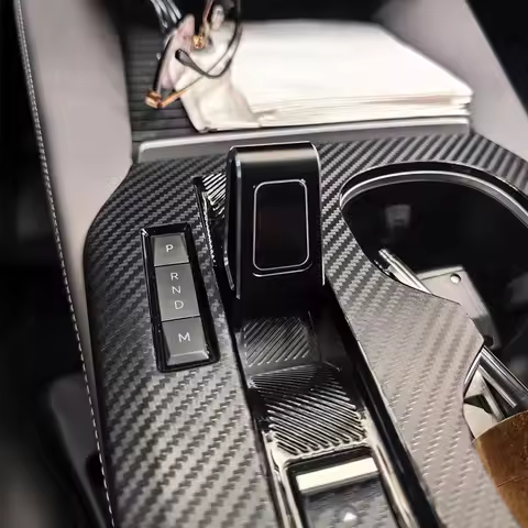 For Citroen C5X C4 2022 2023 2024 2025 2026 Automotive gear shift protection head aluminum alloy mat