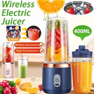 🔥24h delivery🔥 New 400ML Portable Juicer 6 Blades Blender Mixer Wireless USB Charging Fully Automati