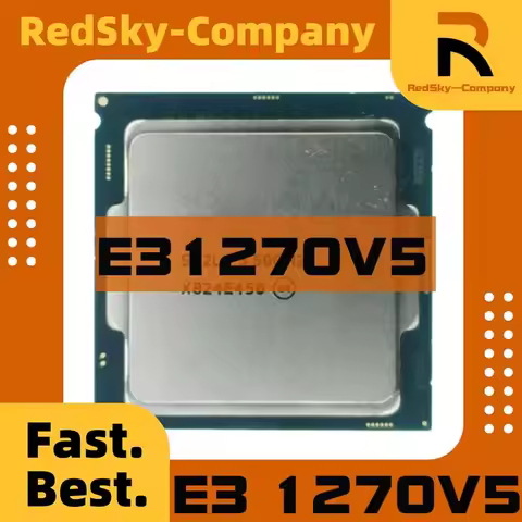 1pcs/lot perfect test E3-1270V5 E3 1270V5 3.60GHZ Quad-Core 8MB E3-1270 V5 DDR4 1600MHz E3 1270 V5 L