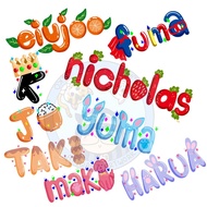 &Team stickers / Kpop Stickers / Name stickers / Jpop Stiker Nama