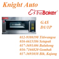 THE BAKER GAS OVEN DIGITAL S/S GAS D1/1P / GAS D1/2P / GAS D2/4P / GAS D3/6P / GAS D3/9P