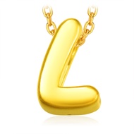 CHOW TAI FOOK 999 Pure Gold Alphabet Pendant - L R16230