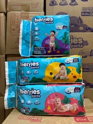 Popok Bayi Murah Berries Pants Size M34 / L30 / XL26 Popok Baby Tipe Celana Ukuran M 34 / L 30 / XL 