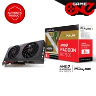 Sapphire Pulse AMD RadeonTM RX 7600 8GB DDR6 Graphics Card