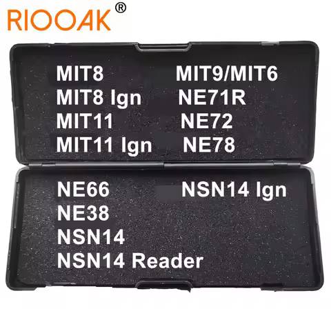 Lishi 2 in 1 2in1 Tool MIT8 MIT11 MIT9 MIT6 NE71R NE72 NE78 NE66 NE38 NSN14 reader Locksmith Tools