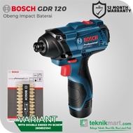 Bosch Cordless Impact Wrench / Obeng Impact Baterai 12V GDR 120-LI GEN3