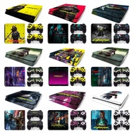 PS4 game console protective film, suitable for PS4 Slim game console stickers, PS4 game console acce