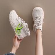 XINLIBU | รองเท้าผู้หญิงตาข่ายบางสีดำ ไซส์ 34