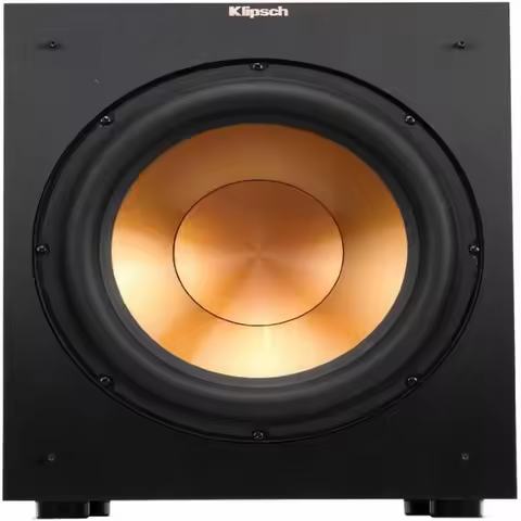 KLIPSCH R 12SW Subwoofer 12 Inch Deep Bass Front Firing 400W Powered Home Theater Speaker Copper Dri