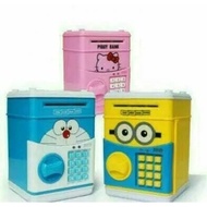 Atm Toy Safe Character Safe/Toy Safe Deposit Piggy Bank ATM Money