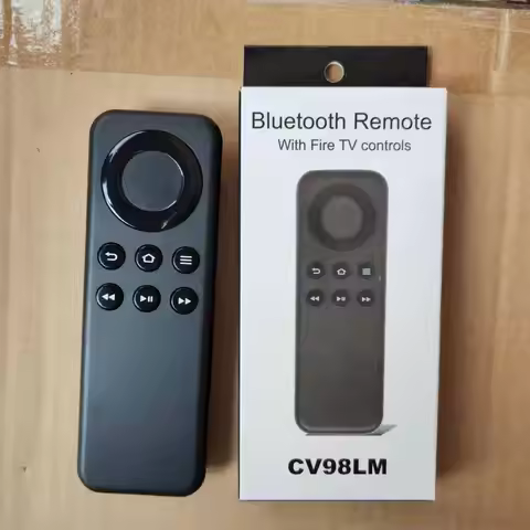 Replaced Remote Control CV98LM Bluetooth for Amazon Fire TV Stick and Amazon Fire TV Box Clicker Pla